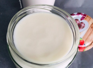 A picture of Homemade Yogurt (Stove-top Method).