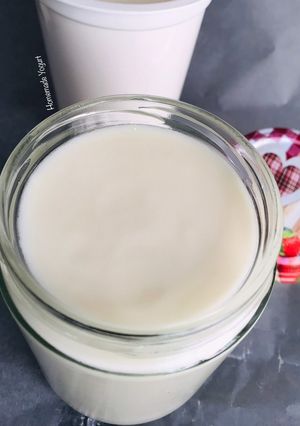 A picture of Homemade Yogurt (Stove-top Method).