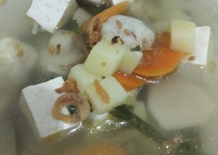 Sop Pentol Tahu