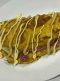 Gombás tortilla omlett