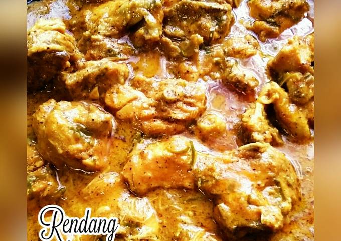 Easiest Way to Prepare Perfect Rendang Ayam