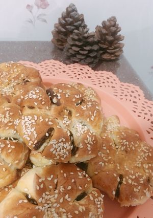 عکسی از دستور کلوچه خرمایی
