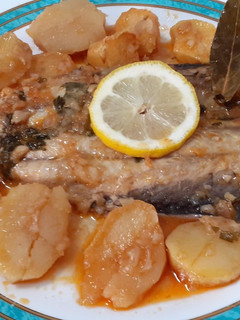 Una foto de Caballa al horno