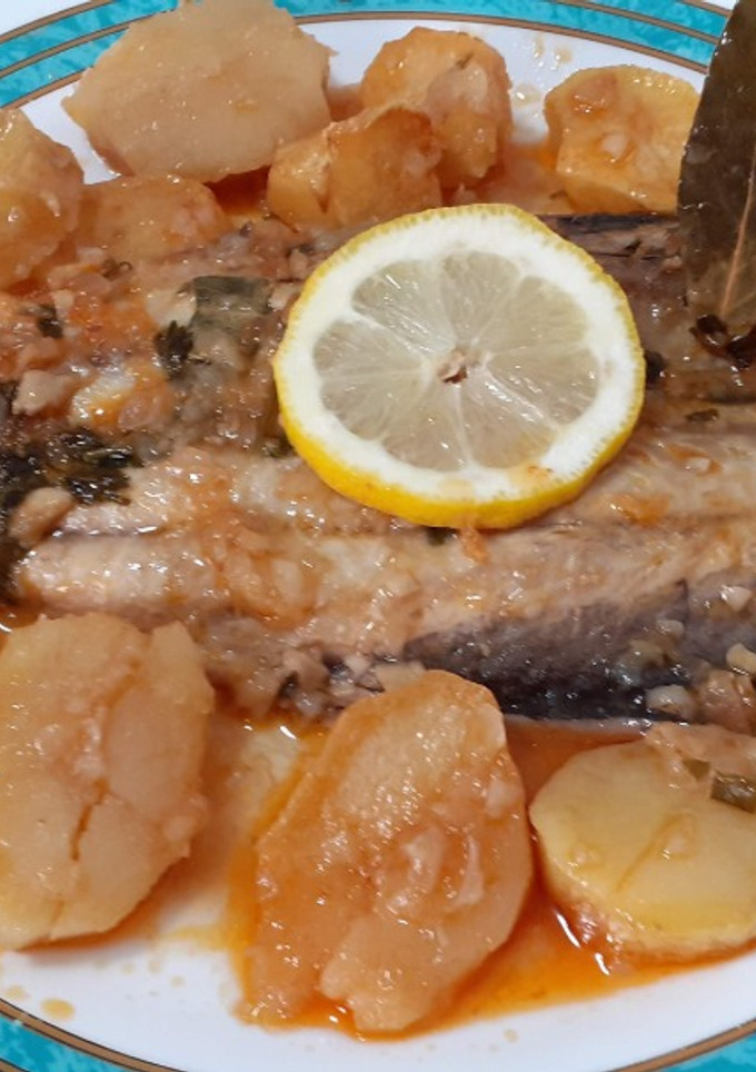 Una foto de Caballa al horno