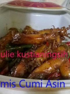 Foto resep Tumis Cumi asin