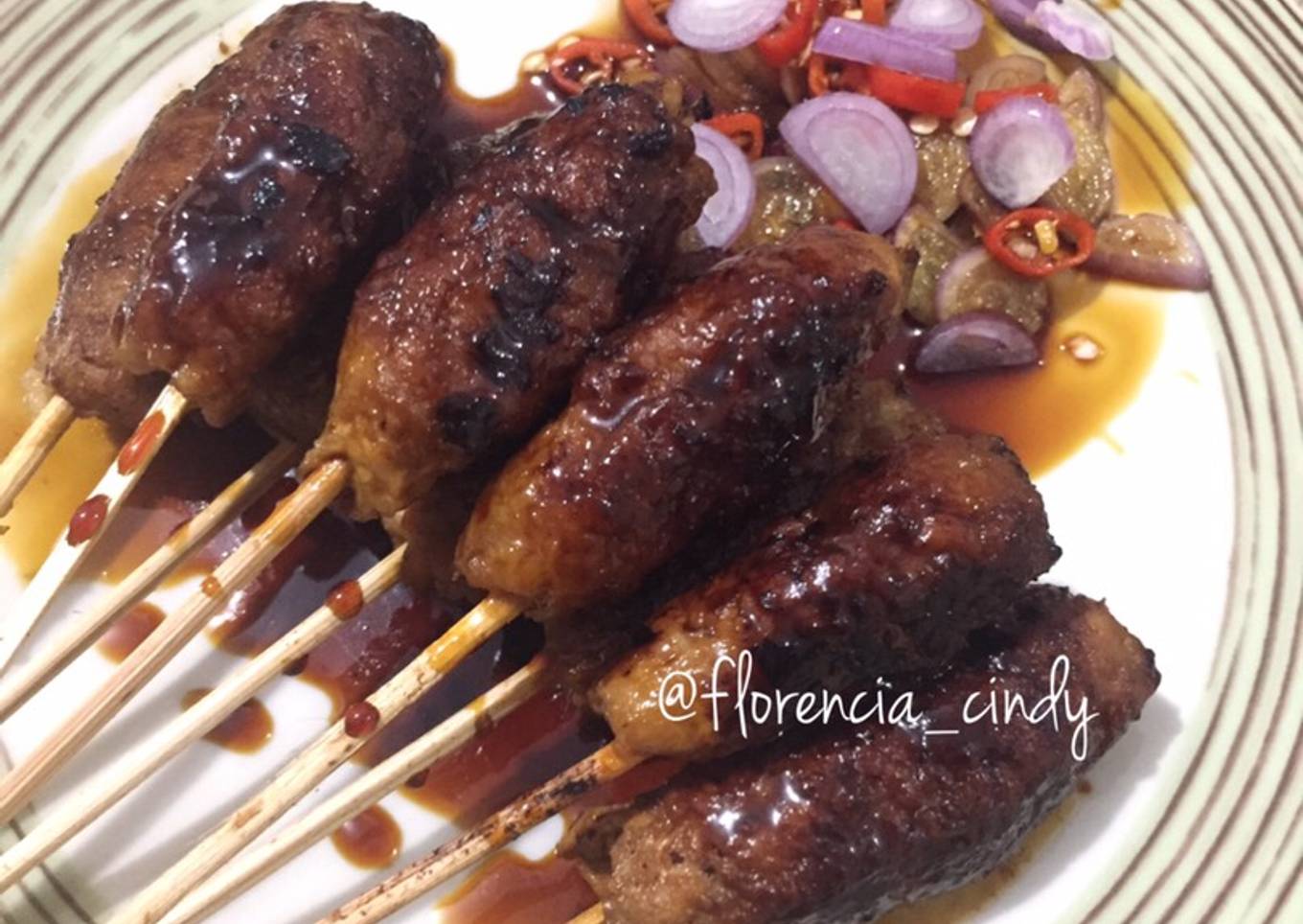 Sate Buntel Babi