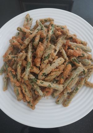 Foto resep Buncis goreng tepung, enak & kriuk2 (cemilan tgl tua🥰)