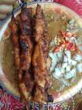 Sate ayam homemade