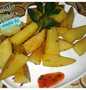 Bagaimana Membuat Potato wedges simple yang Enak Banget