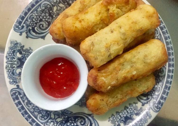 Potato Cheese Stick / Cemilan Stick Kentang Keju / Takjil