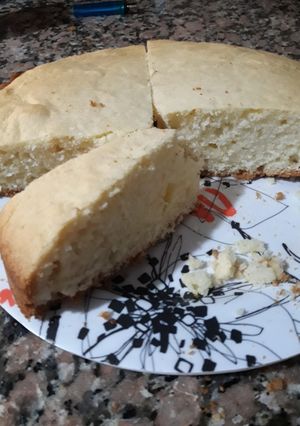 Una foto de Budín de limón