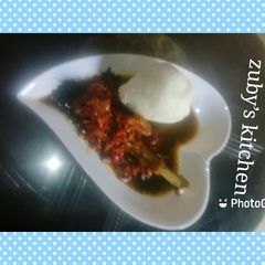 A picture of Swallow with kàrkashi soup.