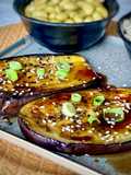 🇯🇵 NASU DENGAKU, berenjenas con salsa de miso agridulce (Japón)