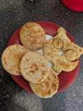 First time Homemade crumpets