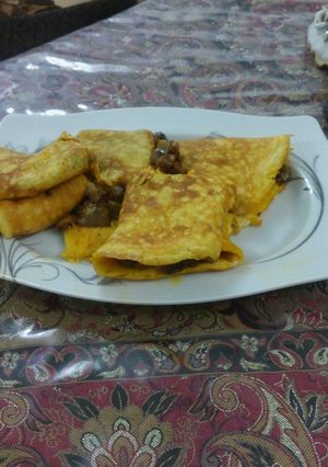 عکسی از دستور املت قارچ
