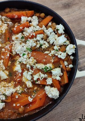 A picture of Carrot and Chickpea Stew.