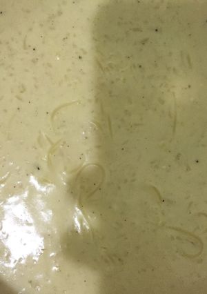 صورة لوصفة شوربة شعيريه بالكريمه
