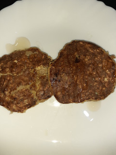 A picture of Healthy banana oat pancakes.