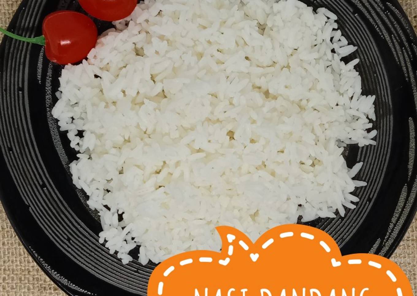 Masak nasi (Pakai kompor)