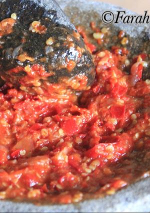 Foto resep Sambal Merah