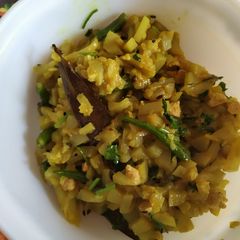 A picture of BOTTLE GOURD WITH BORI # GA 4 #WEEK 21 puzzle bottle gourd.