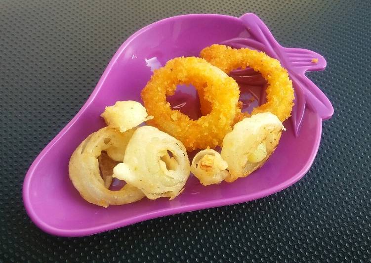 Resep Onion Rings yang Bikin Ngiler