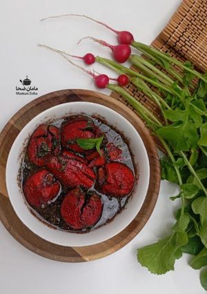 عکسی از دستور تربچه پرورده