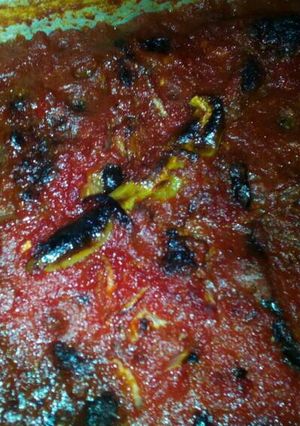 صورة لوصفة مسقعه باللحمه المفرومه