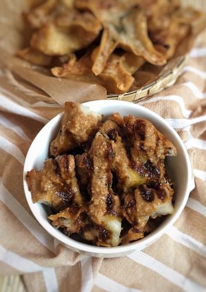 Foto resep Siomay goreng bumbu kacang