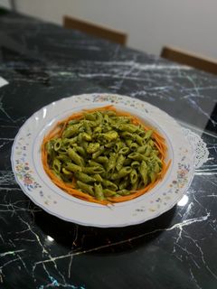 عکسی از دستور پاستا با سس پستو