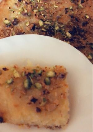 صورة لوصفة هريسة لذذذيذذذة😋😩