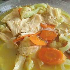 รูปของ Capcay siram kembang tahu simpel