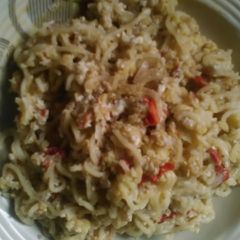 A picture of Plantain noodles.