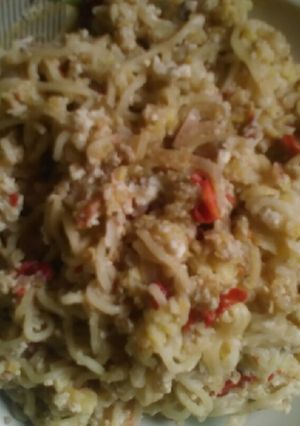 A picture of Plantain noodles.