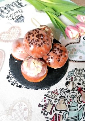 Zdjęcie przepisu Pączki.