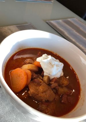 Jókai bableves recept fotója