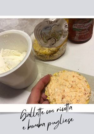 Foto di Gallette con ricotta e bomba pugliese