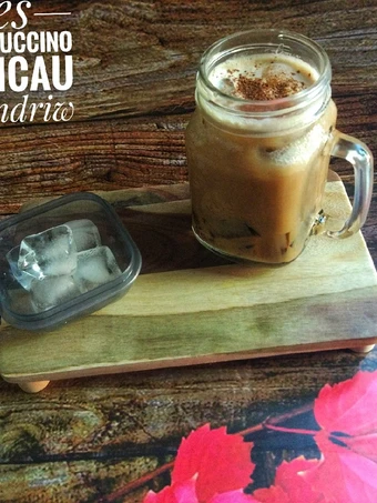 Cara Mudah Membikin Resep Es Cappuccino Cincau (Capcin) yang Uenak Anti Ribet, Mantap