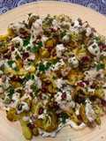 Coliflor especiada en Labneh
