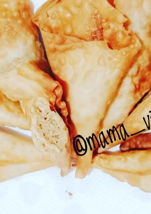Foto resep Pangsit cone isi mie goreng