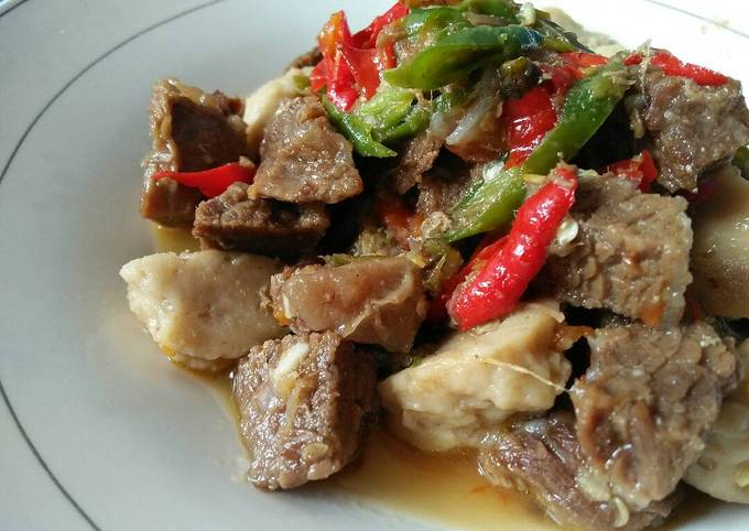 Semur Daging Baso