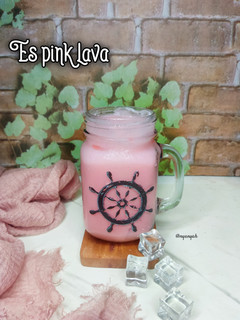 Foto resep Es Pink Lava