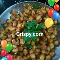 Corn chaat A picture of Corn chaat.
