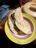 Taco pirata vegetariana