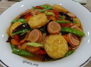 Gambar tumis kapri daging sapi