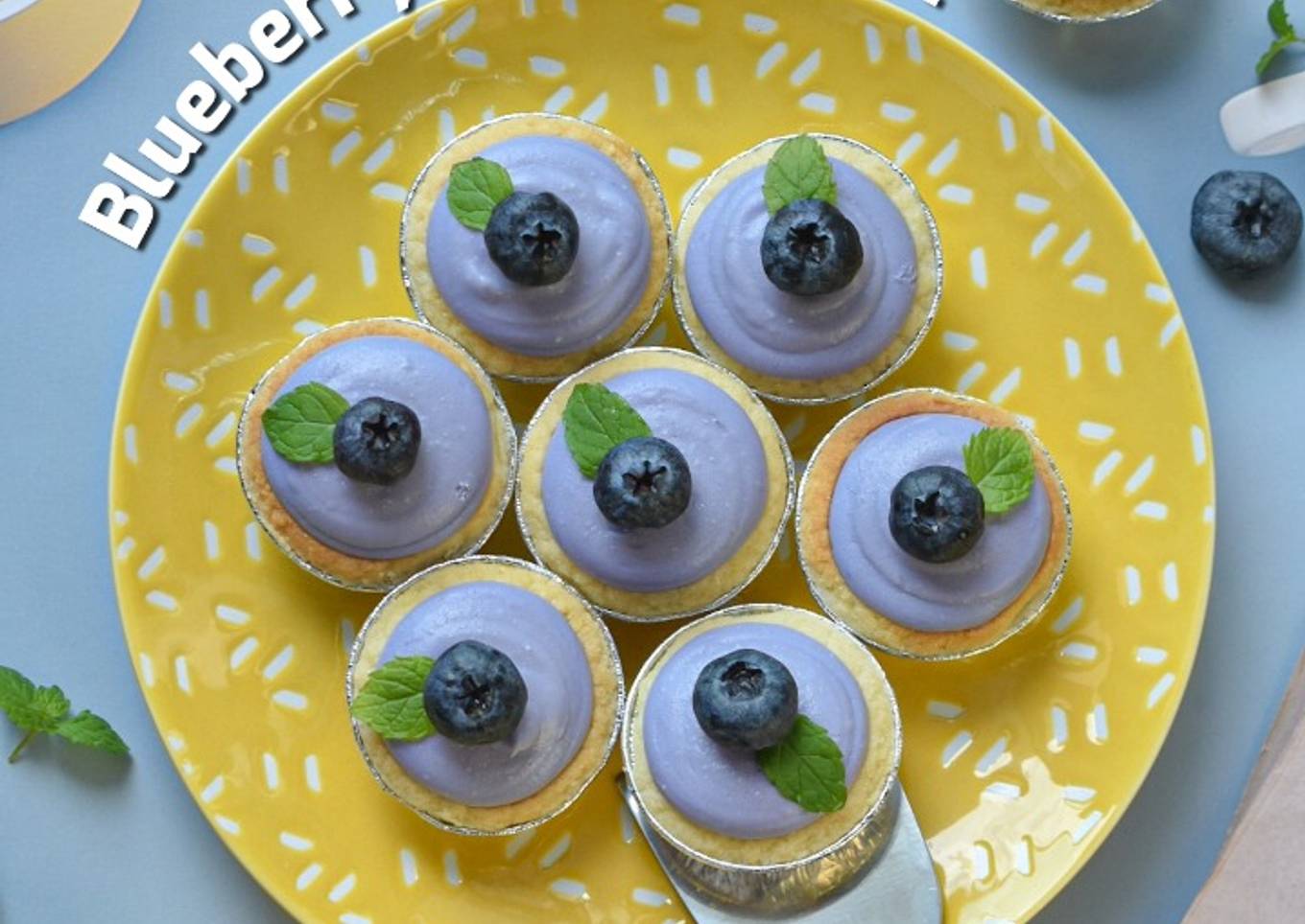 Blueberry Cheese Tart