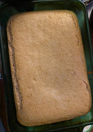A picture of Purple cow cake.