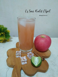 Foto resep Es Sari Kulit Apel
