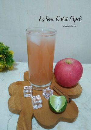 Foto resep Es Sari Kulit Apel