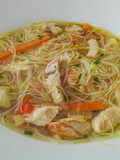 Mild Asian-Style Rice Noodle Soup